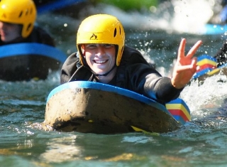  Descenso de aguas brava cerca de Lyon 